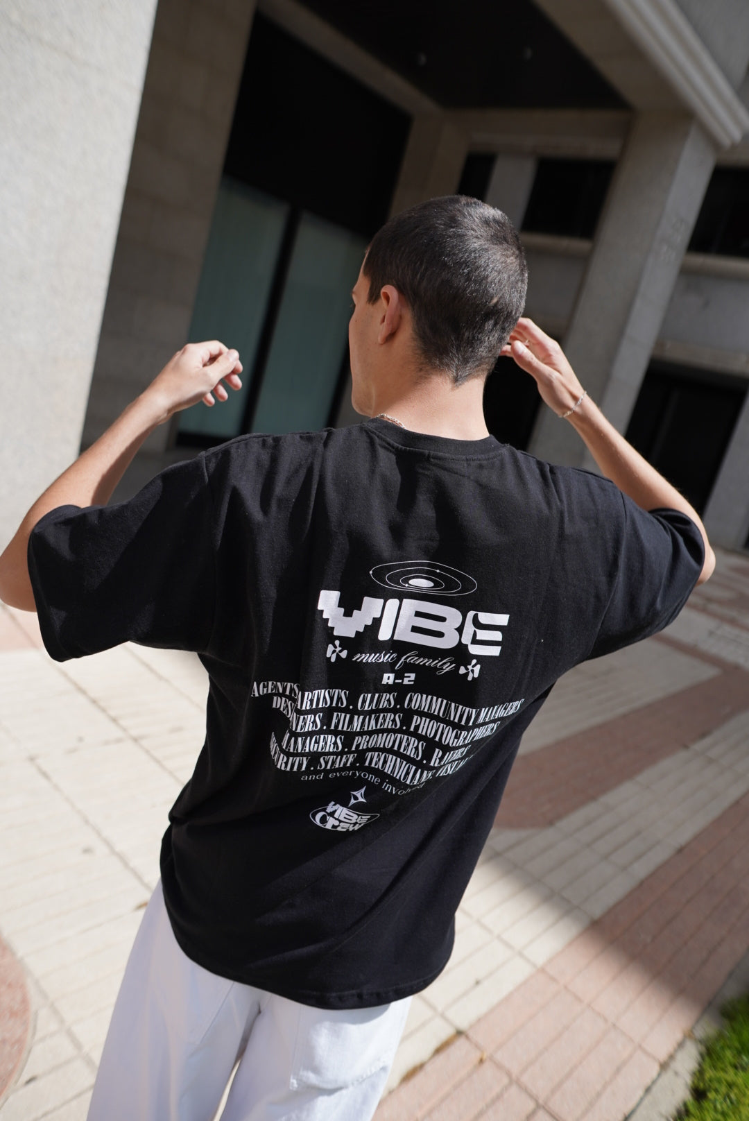 CAMISETA VIBE CREW BK