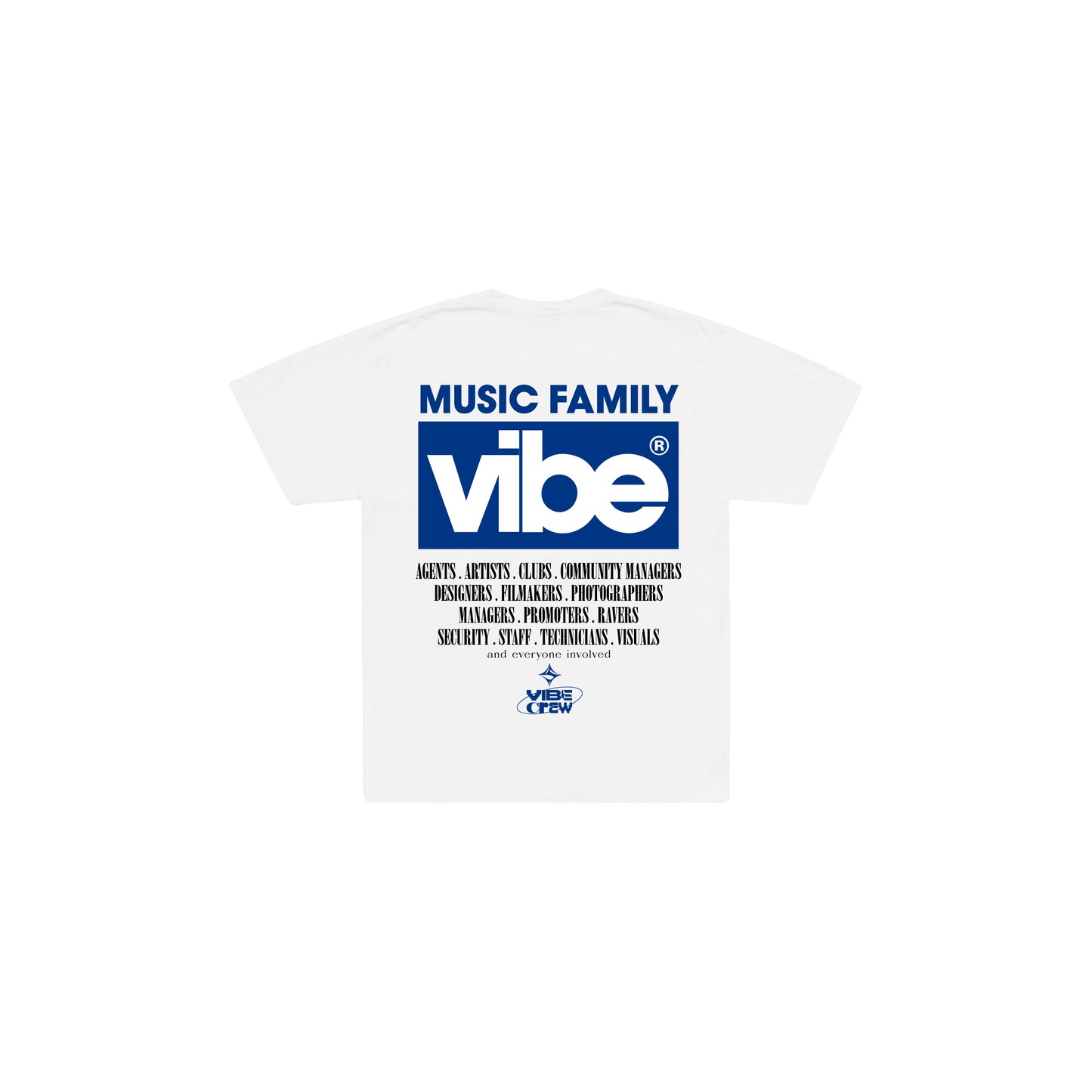 MUSIC FAMILY WHITE T-SHIRT