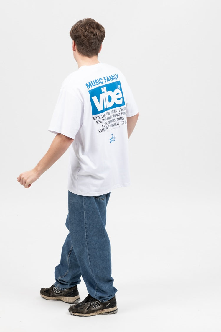 Camiseta Music Family blanca