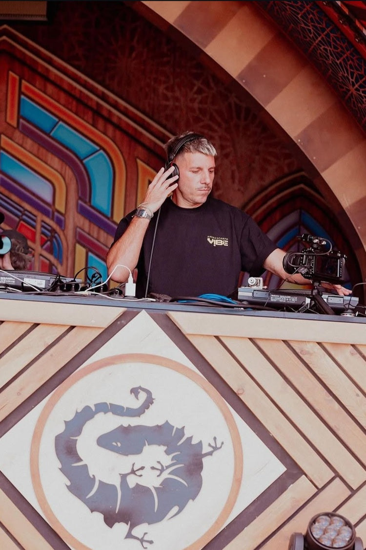 Camiseta Andrés Campo acid smiley