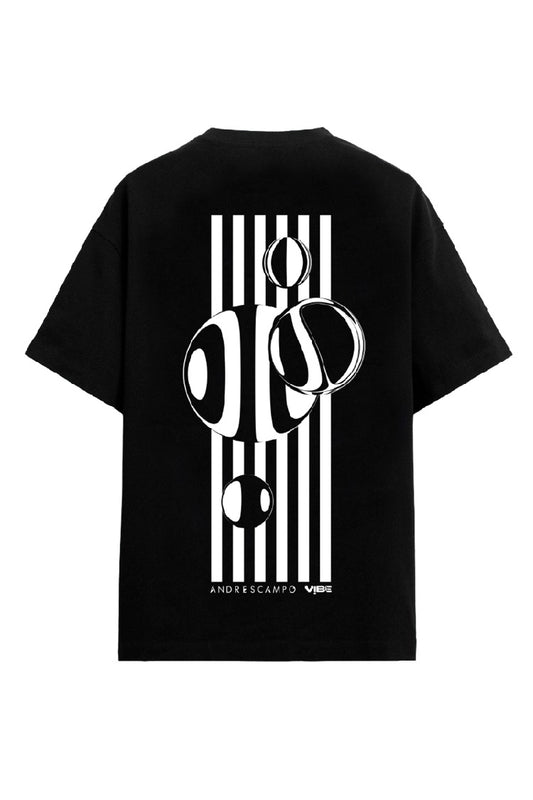 Camiseta Andrés Campo geométrico