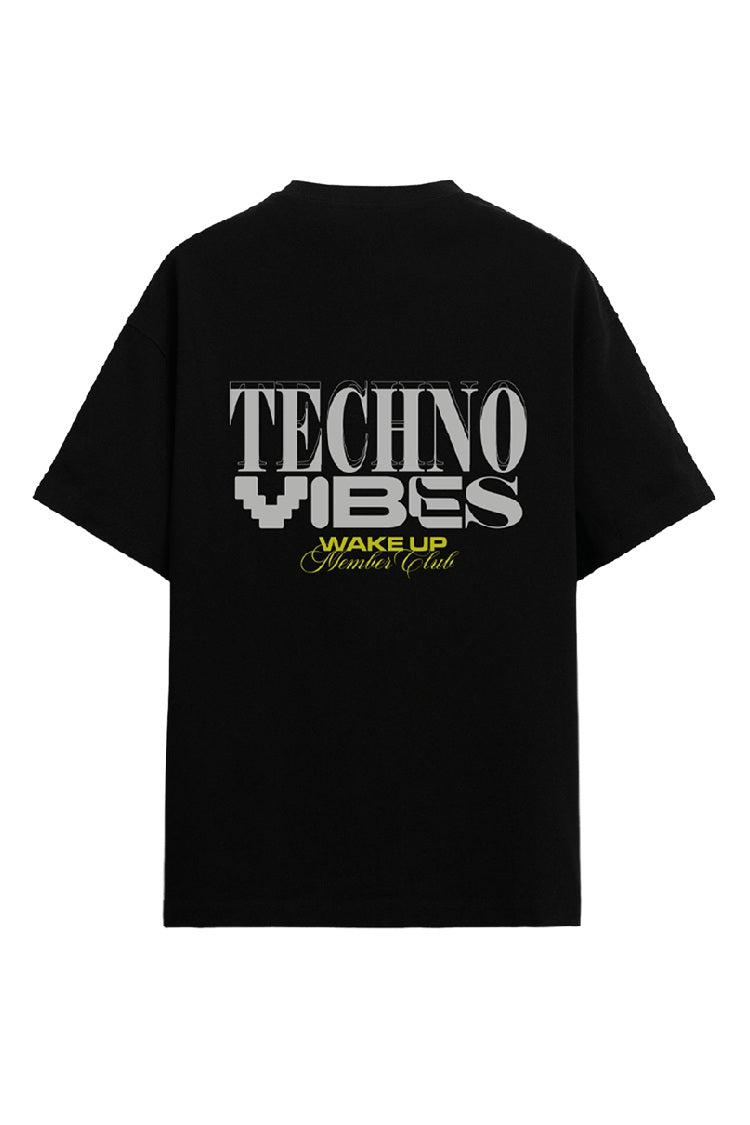 Camiseta Wake Up! Techno Vibes
