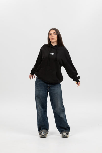 Sudadera Vibe Crew negra