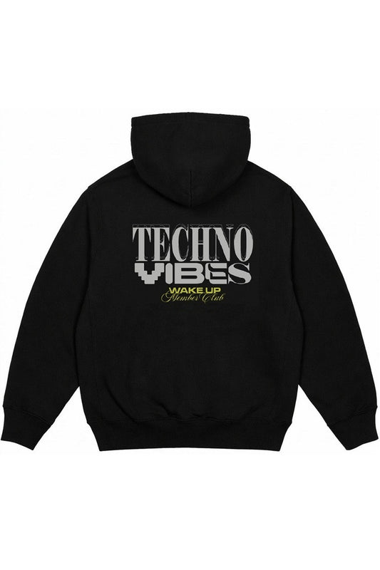 Sudadera Wake Up! Techno Vibes